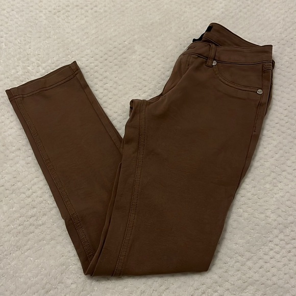 Shinestar Brown Low-Rise Jegging Pants - Picture 6 of 7